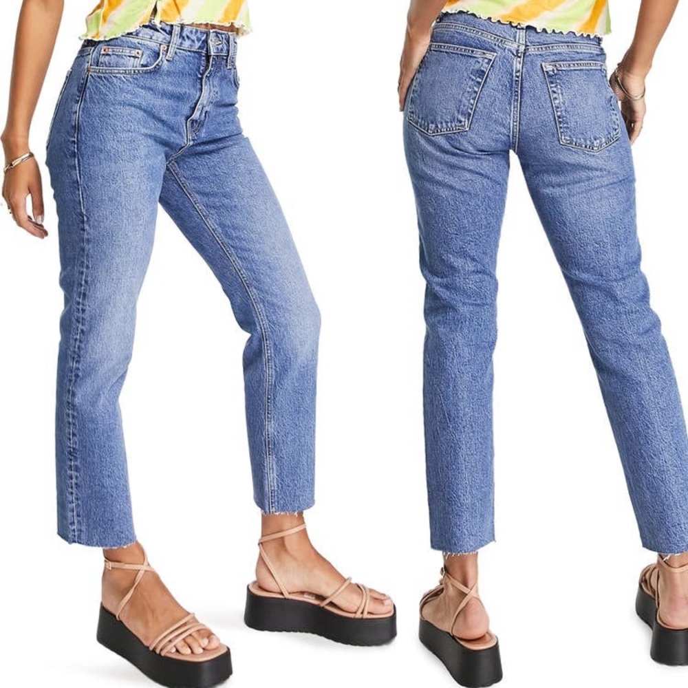 Topshop Straight Jeans